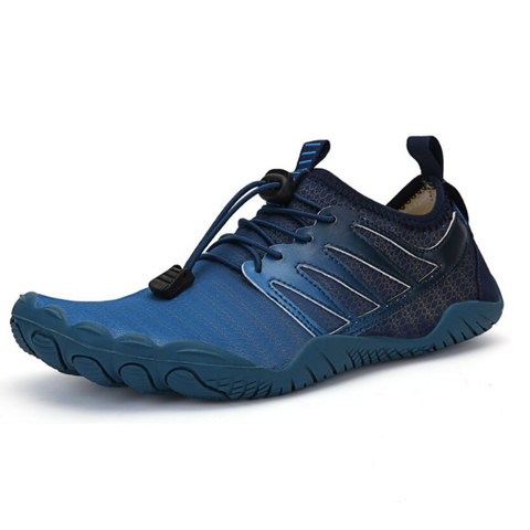 Stappie Sports - Grijs Oranje Barefoot Schoenen