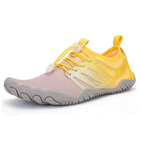 Stappie Sports - Grijs Oranje Barefoot Schoenen