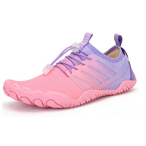 Stappie Sports - Grijs Oranje Barefoot Schoenen